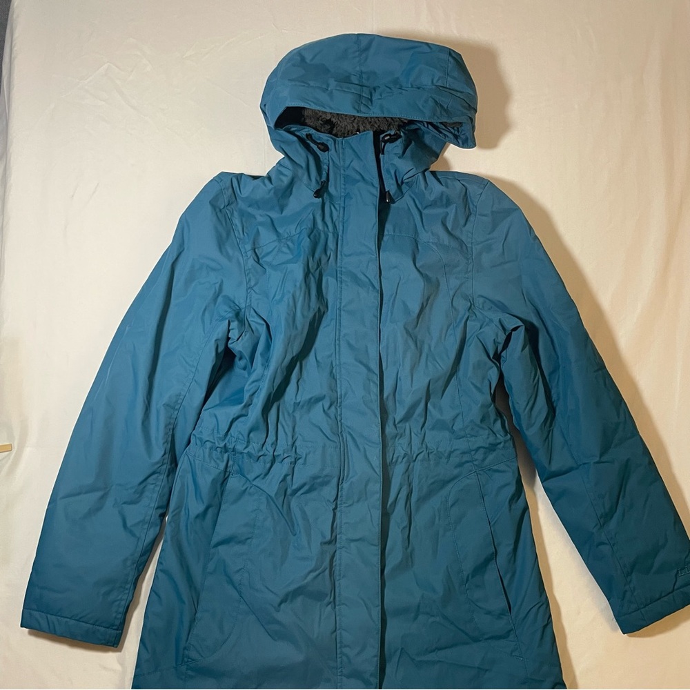 L.L. Bean Women's Teal Hooded Winter/Ski Jacket